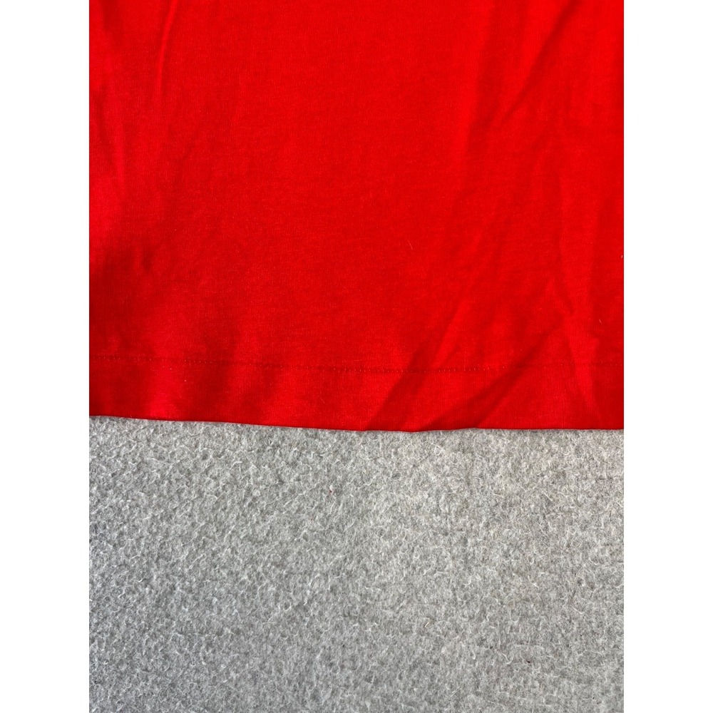 Vintage Washingon DC Shirt Men XL Red Single Stitch 90s Short Sleeve Embroidered - Picture 6 of 10